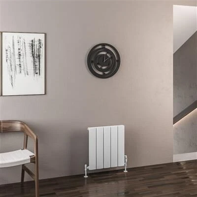 Eastbrook Malmesbury Radiator 45x50cm Aluminium 421W Wit Mat