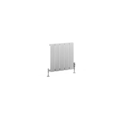 Eastbrook Malmesbury Radiator 45x50cm Aluminium 421W Wit Mat - Afbeelding 2