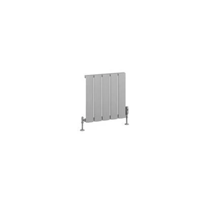 Eastbrook Malmesbury Radiator 45x50cm Aluminium 421W Grijs Mat - Afbeelding 2