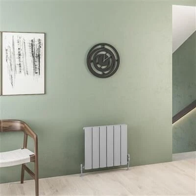 Eastbrook Malmesbury Radiator 55x50cm Aluminium 500W Grijs Mat