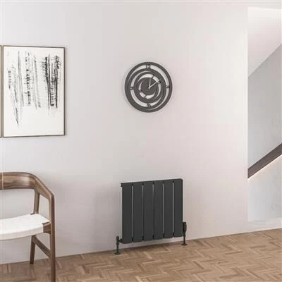 Eastbrook Malmesbury Radiator 55x50cm Aluminium 500W Antraciet