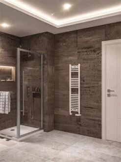 Eastbrook Wingrave Handdoekradiator 30x120cm Wit Glans 398W