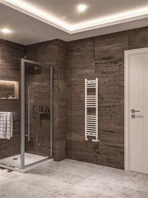 Eastbrook Wingrave Handdoekradiator 30x120cm Wit Glans 398W