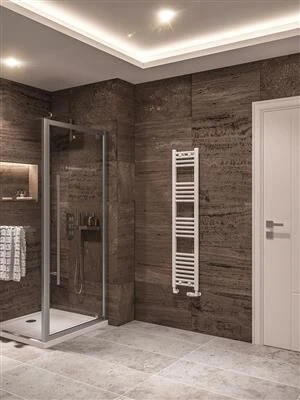 Eastbrook Wingrave Handdoekradiator 30x140cm Wit Glans 468W