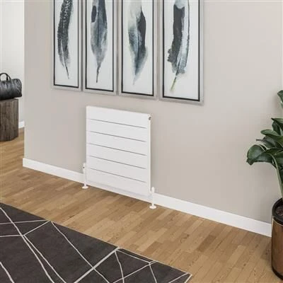 Eastbrook Berkeley Radiator 60x60cm Aluminium 425W Wit Mat
