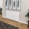 Eastbrook Berkeley Radiator 120x60cm Aluminium 820W Wit Mat