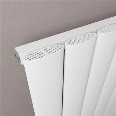 Eastbrook Malmesbury Radiator 55x180cm Aluminium 1560W Wit Mat - Afbeelding 3
