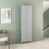 Eastbrook Malmesbury Radiator 55x180cm Aluminium 1560W Grijs Mat