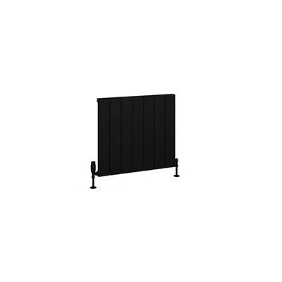 Eastbrook Charlton Radiator 65x60cm Aluminium 697W Zwart Mat - Afbeelding 2