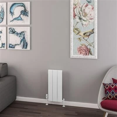 Eastbrook Withington Radiator 30x60cm Aluminium 305W Wit Mat