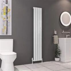 Eastbrook Deddington Radiator 30x180cm 812W Wit Glans