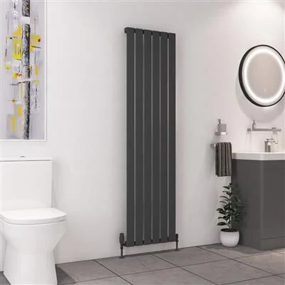 Eastbrook Deddington Radiator 45x180cm 1231W Antraciet
