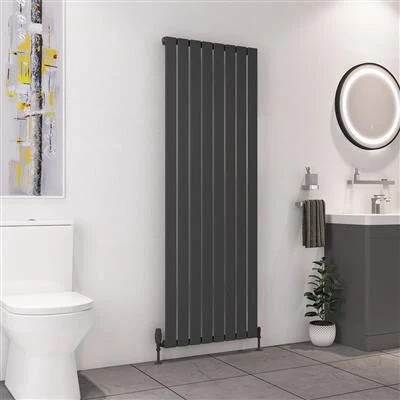Eastbrook Deddington Radiator 65x180cm 1649W Antraciet