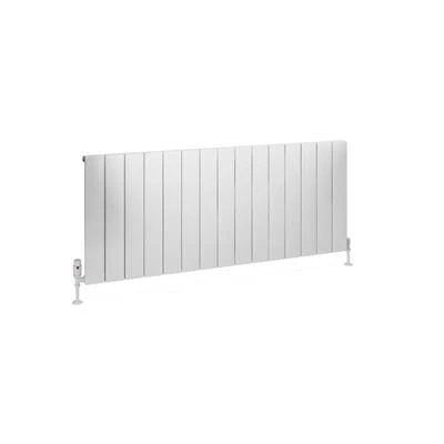 Eastbrook Charlton Radiator 140x60cm Aluminium 1460W Wit Mat - Afbeelding 2