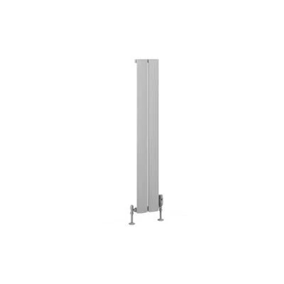 Eastbrook Malmesbury Radiator 20x120cm Aluminium 375W Grijs Mat - Afbeelding 2
