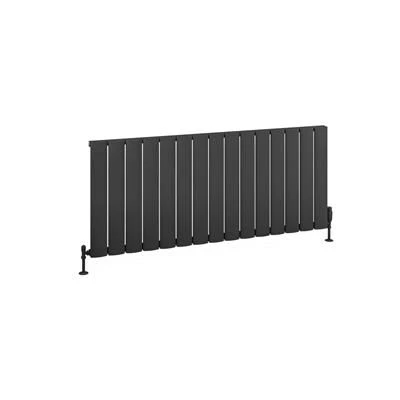 Eastbrook Malmesbury Radiator 140x60cm Aluminium 1394W Antraciet - Afbeelding 2