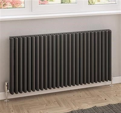 Eastbrook Witney Radiator 125x60cm Aluminium 2034W Antraciet