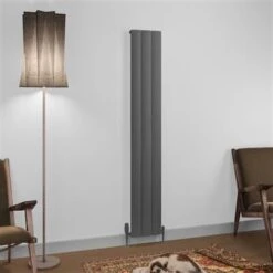 Eastbrook Tordino Radiator 30x180cm Aluminium 864W Antraciet