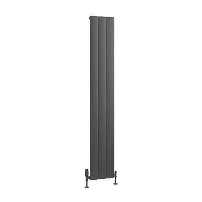Eastbrook Tordino Radiator 30x180cm Aluminium 864W Antraciet - Afbeelding 2