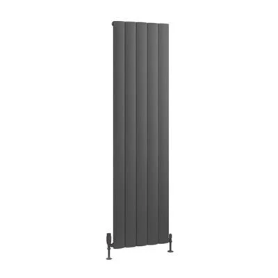 Eastbrook Tordino Radiator 45x180cm Aluminium 1432W Antraciet - Afbeelding 2