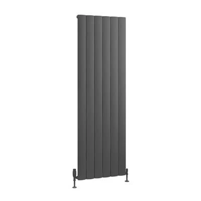 Eastbrook Tordino Radiator 55x180cm Aluminium 1713W Antraciet - Afbeelding 2