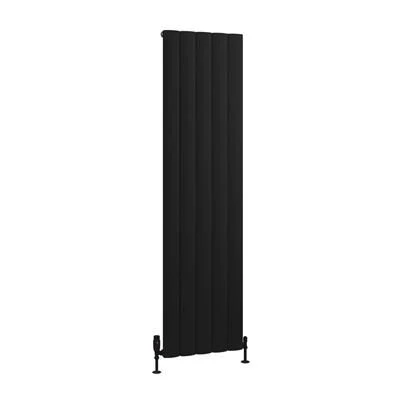 Eastbrook Tordino Radiator 45x180cm Aluminium 1432W Zwart Mat - Afbeelding 2
