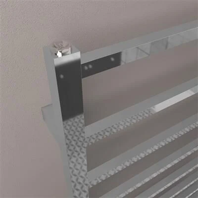 Eastbrook Tuscan Square Handdoekradiator 50x80cm 201W Chroom - Afbeelding 3