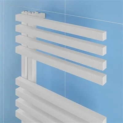 Eastbrook Reinbach Handdoekradiator 50x120cm 671W Wit Mat - Afbeelding 2