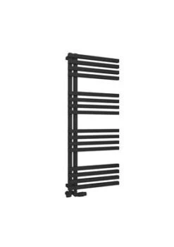 Eastbrook Reinbach Handdoekradiator 50x120cm 671W Zwart Mat