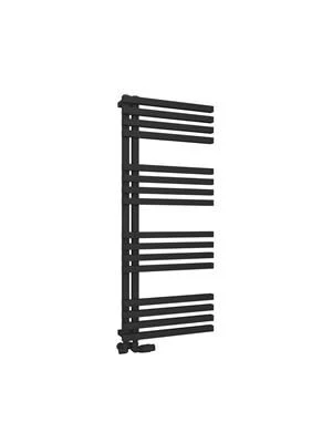 Eastbrook Reinbach Handdoekradiator 50x120cm 671W Zwart Mat