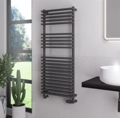 Eastbrook Rowsham Handdoekradiator 60x120cm 938W Antraciet
