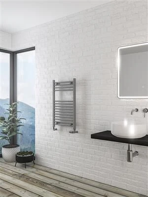Eastbrook Wingrave Handdoekradiator 50x80cm Grijs Mat 404W