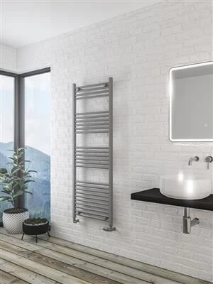 Eastbrook Wingrave Handdoekradiator 60x160cm Grijs Mat 953W