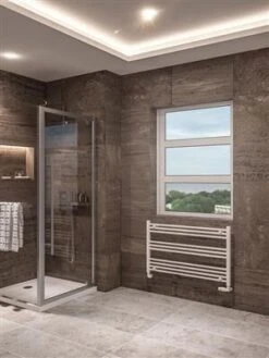 Eastbrook Wingrave Handdoekradiator 100x60cm Wit Glans 543W