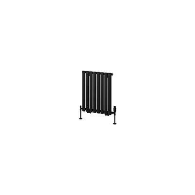 Eastbrook Tunstall Radiator 45x60cm 399W Zwart Mat - Afbeelding 2