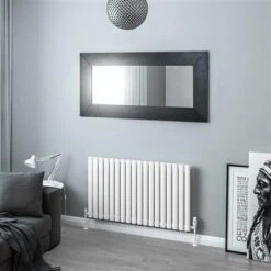 Eastbrook Tunstall Radiator 105x60cm 1003W Wit Mat