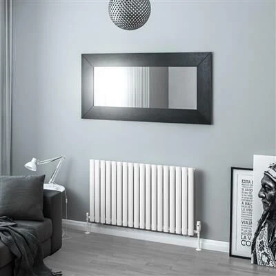 Eastbrook Tunstall Radiator 105x60cm 1003W Wit Mat