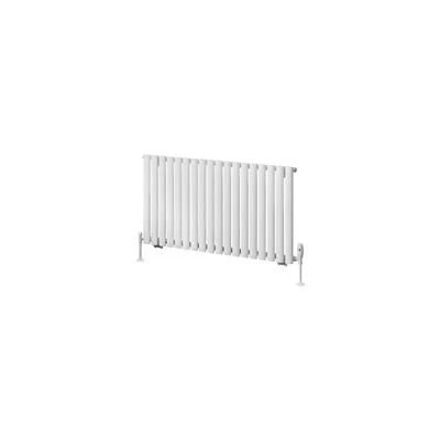 Eastbrook Tunstall Radiator 105x60cm 1003W Wit Mat - Afbeelding 2