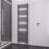 Eastbrook Tuscan Square Multirail Handdoekradiator 50x120cm 980W Antraciet