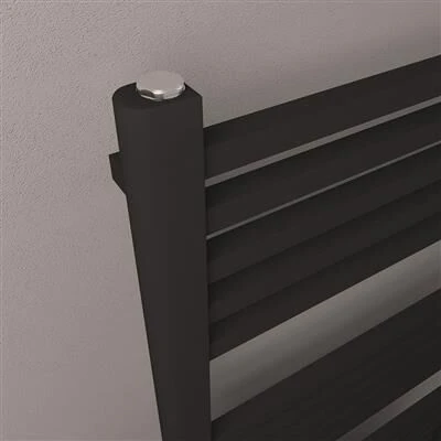 Eastbrook Rion Handdoekradiator 50x80cm 419W Zwart Mat - Afbeelding 3