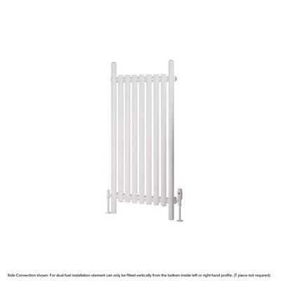 Eastbrook Lambourne Horizontale Radiator 55x120cm 837W Wit Mat - Afbeelding 3