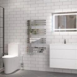 Eastbrook Hurley Handdoekradiator 60x100cm 334W Chroom