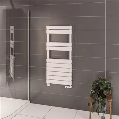 Eastbrook Addington Type 20 Handdoekradiator 50x110cm 826W Wit Glans