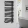 Aqualine Tubini Handdoekradiator 50x113cm 529W Antraciet