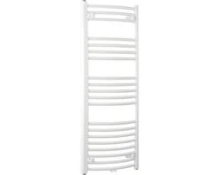 Badstuber Bari Gebogen Design Radiator 118,8x60cm Wit