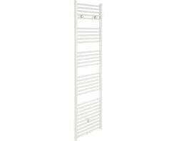 Badstuber Bari Handdoek Radiator 178,5x60cm Wit Midden-aansluiting