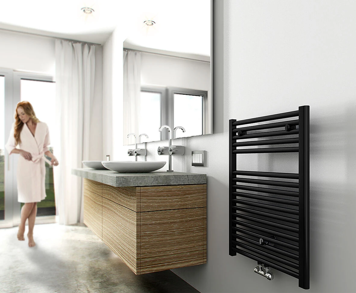 Calor Elara Sierradiator Mat Zwart 77x60cm 330W