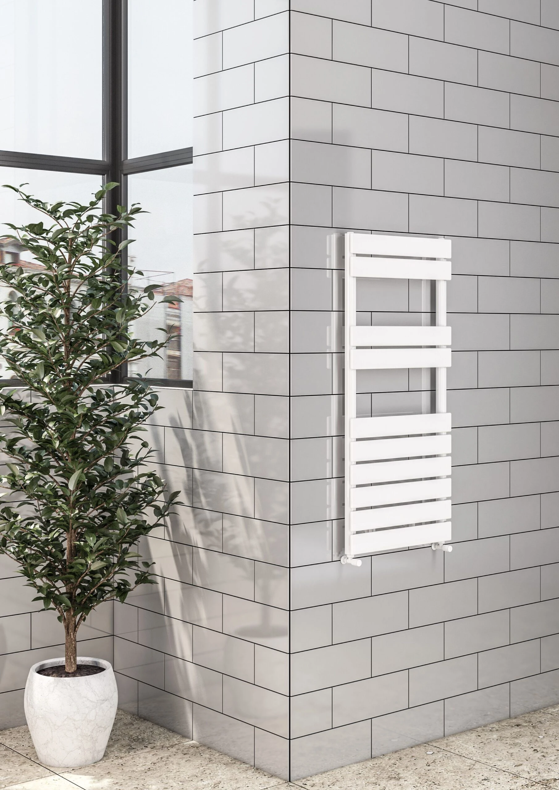 Eastbrook Addington Type 10 Radiator 175 X 50cm 885 Watt Wit