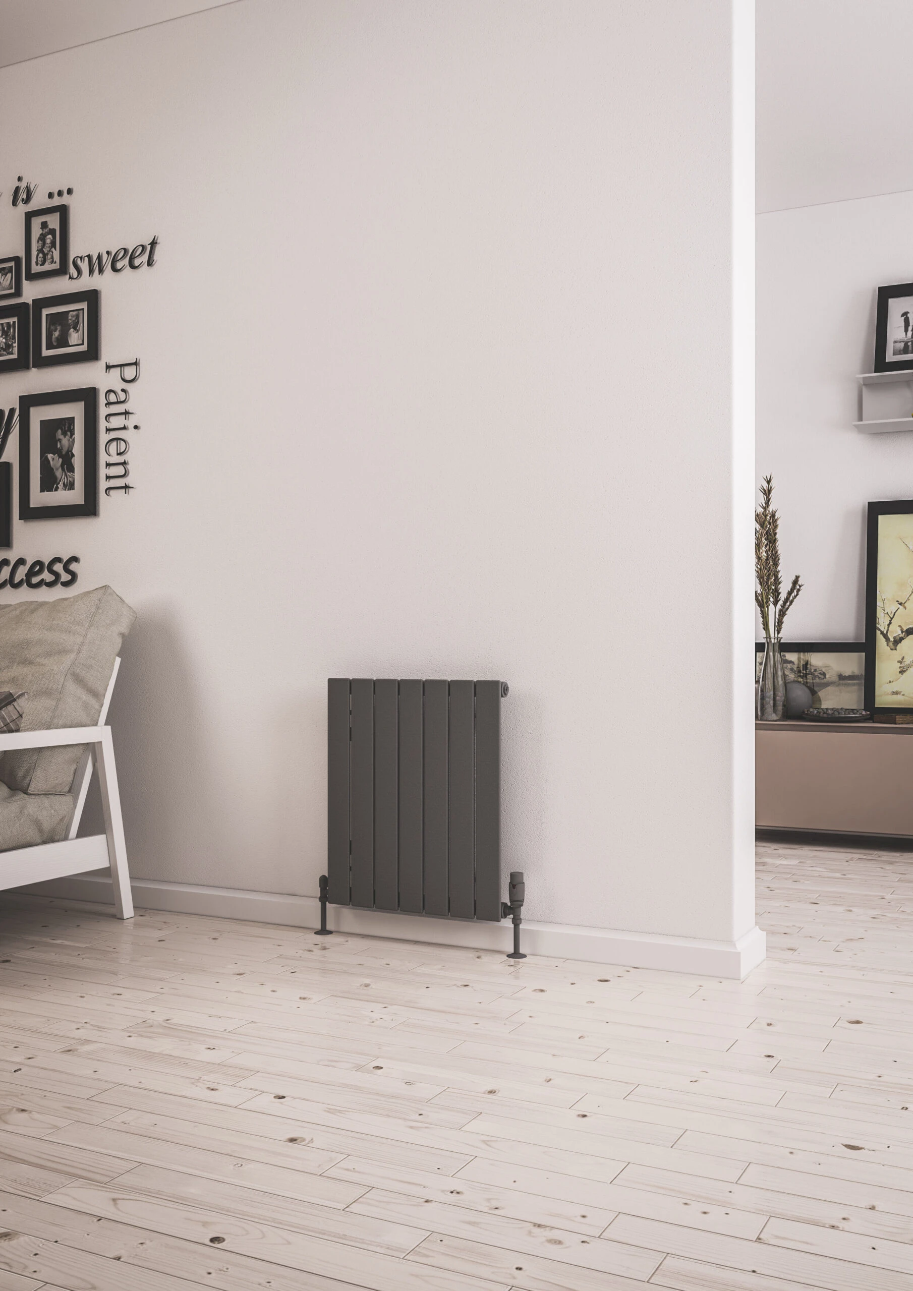 Eastbrook Addington Type 10 Radiator 60 X 51,4cm 492 Watt Antraciet