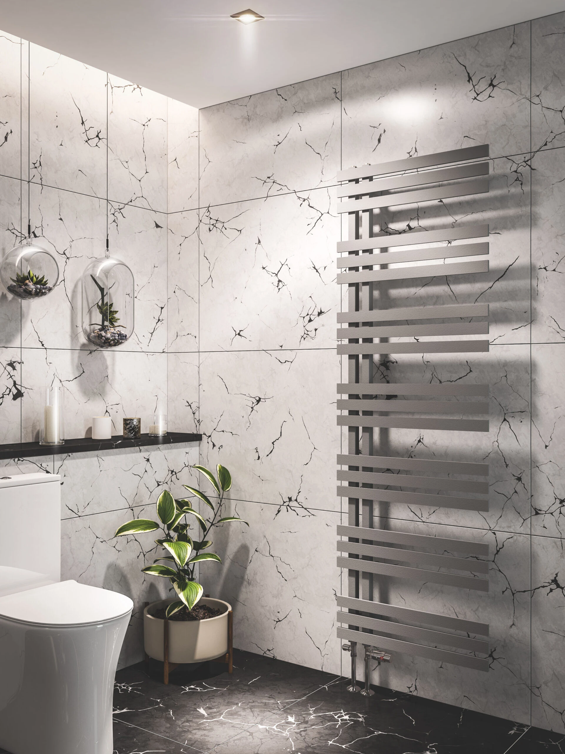 Eastbrook Hurley Radiator 180 X 60cm 960 Watt Grijs